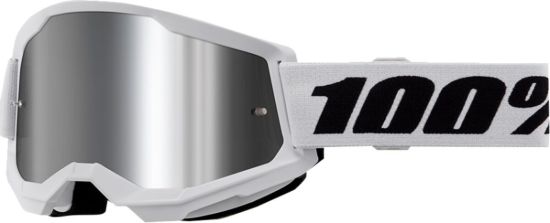 Picture of GOGGLE STRATA 2 JNR WHITE MIR 