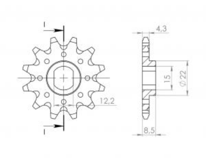Picture of Voortandwiel sx 50 00/2023