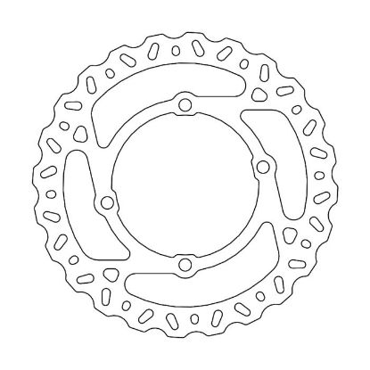 Picture of Remschijf achter en voor ktm sx 50 02/25 Motomaster