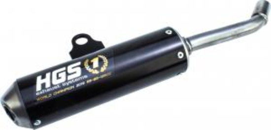 Picture of Uitlaatdemper  Hgs  KTM SX50 09-23 / HSQ TC50 17-23 / GG MC50 21-23  zwart