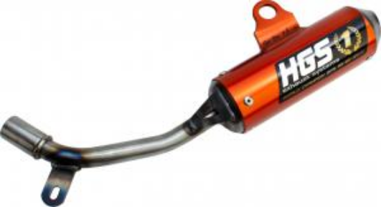 Picture of Uitlaatdemper  Hgs  KTM SX50 09-23 / HSQ TC50 17-23 / GG MC50 21-23  Oranje