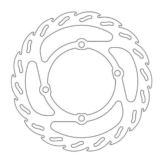 Picture of Remschijf achter en voor ktm sx 50 02/25 Motomaster Flame