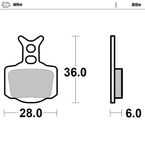 Picture of Remblokken  Voor en Achter ktm sx 50 24- Motomaster