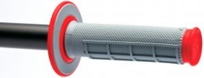 Picture of GREY/RED TAPERED DUAL COMPOUND GRIPS