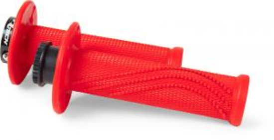 Picture of R20 LOCK-ON GRIPS WAVE NEON RED