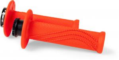 Picture of R20 LOCK-ON GRIPS WAVE NEON ORANGE