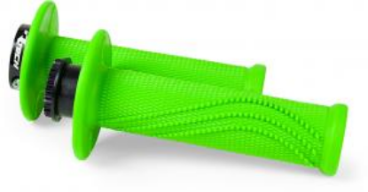 Picture of R20 LOCK-ON GRIPS WAVE NEON GREEN