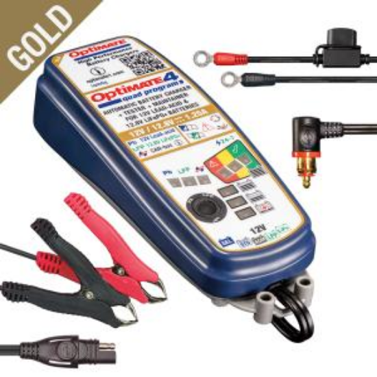 Picture of OPTIMATE 4 QUAD PREMIUM CANBUS GOLD