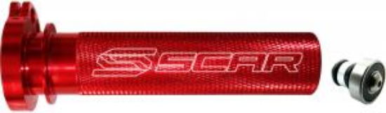 Picture of ALU THROTTLE TUBE WITH BEARING HONDA CRF RED