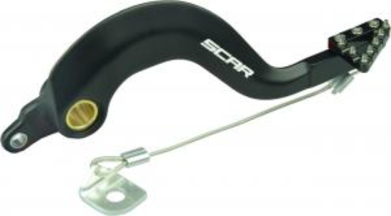 Picture of REAR BRAKE PEDAL BLACK 2-STROKE
