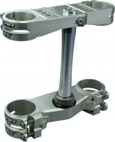 Picture of KTM 85SX 04-24 HUSQVARNA TC 85 14-24 MC85 21-24 TRIPLE CLAMPS APEX 14MM - SILVER COLOR
