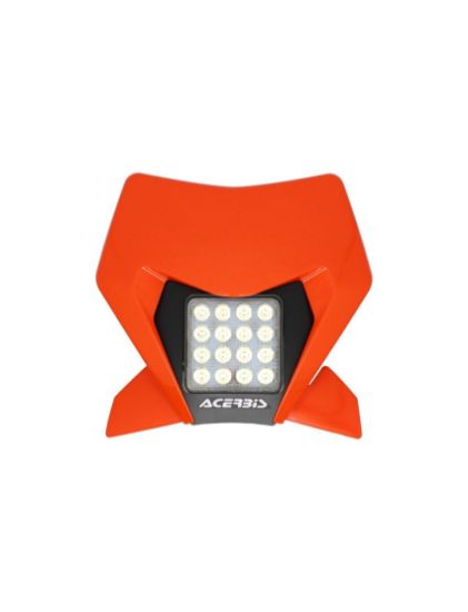 Picture of ACERBIS HEADLIGHT MASK VSL KTM EXC/EXC-F 24/26 - ORANGE