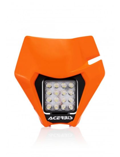 Picture of ACERBIS HEADLIGHT MASK VSL KTM EXC/EXC-F 20/23 - ORANGE
