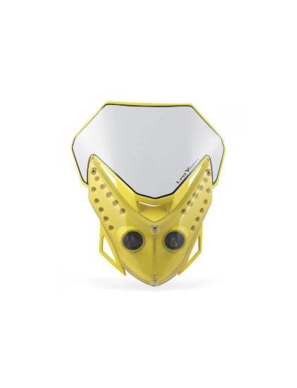 Picture of ACERBIS LED VISION HEADLIGHT UNIVERSEEL - YELLOW
