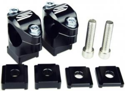 Picture of ONLY FOR TRIPLE CLAMPS APEX BAR MOUNTS 28.6MM  VARIOUS HEIGHTS 30/35/40/45MM