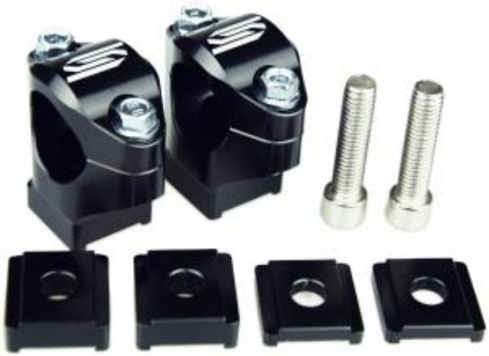 Picture of ONLY FOR TRIPLE CLAMPS APEX BAR MOUNTS 28.6MM  VARIOUS HEIGHTS 30/35/40/45MM