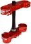 Picture of CRF250 10-13 CRF450 09-12 TRIPLE CLAMPS - CRF OFFSET 22MM RED COLOR