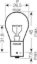 Picture of OSRAM 12V 21W P21W BA15S