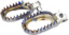 Picture of YAMAHA/FANTIC YZ65 17- YZ/YZF 98- TITANIUM FOOTPEGS GRIPPER ANTI MUD