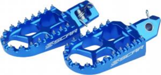 Picture of SX/F-TC/FC 23- EXC/F-TE/FE 24-  EVOLUTION FOOTPEGS BLUE COLOR
