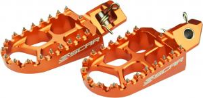 Picture of SX/F-TC/FC 23- EXC/F-TE/FE 24- EVOLUTION FOOTPEGS ORANGE COLOR