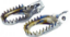 Afbeeldingen van SX-TC 85 18- / SXF-FC 16- / EXC-FE 17- TITANIUM FOOTPEGS ANTI MUD KTM-HSQ