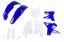 Afbeeldingen van UFO FULL KIT YAMAHA OEM RESTYLING - YZ 125 2002-2004