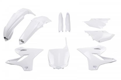 Picture of UFO FULL KIT YAMAHA WHITE - YZ 125 2015-2021