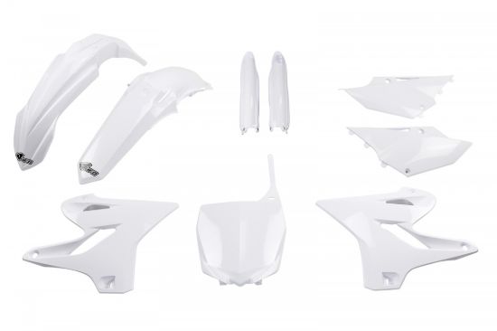 Picture of UFO FULL KIT YAMAHA WHITE - YZ 125 2015-2021