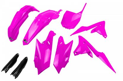 Picture of UFO FULL KIT YAMAHA NEON PINK - YZF 250 2014-2018
