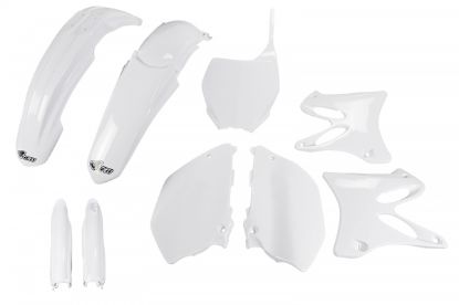 Picture of UFO FULL KIT YAMAHA WHITE - YZ 125 2006-2014