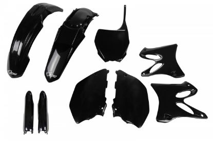 Picture of UFO FULL KIT YAMAHA BLACK - YZ 125 2006-2014