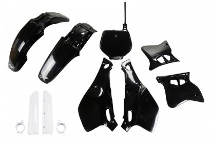 Picture of UFO FULL KIT YAMAHA BLACK - YZ 125 1993-1995