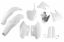 Afbeeldingen van UFO FULL KIT YAMAHA WHITE - YZF 426 2000-2002