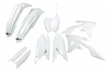 Picture of UFO FULL KIT SUZUKI WHITE - RMZ 250 2019-2024