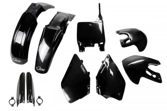 Afbeeldingen van UFO FULL KIT SUZUKI BLACK - RM 125 1999-2000