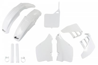 Picture of UFO FULL KIT SUZUKI WHITE - RM 125 1989-1991
