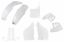Afbeeldingen van UFO FULL KIT SUZUKI WHITE - RM 125 1992-1992