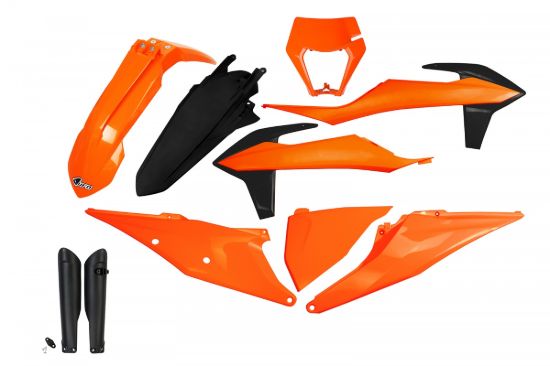 Picture of UFO FULL KIT KTM OEM 20 WITH HEADLIGHT - EXC /EXC-F 2020-2023