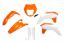 Afbeeldingen van UFO FULL KIT KTM OEM 16 WITH HEADLIGHT - EXC / EXC-F 2014-2016