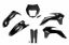Picture of UFO FULL KIT KTM BLACK WITH HEADLIGHT - EXC / EXC-F 2014-2016