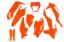 Picture of UFO FULL KIT KTM NEON ORANGE WITH HEADLIGHT - EXC / EXC-F 2017-2019
