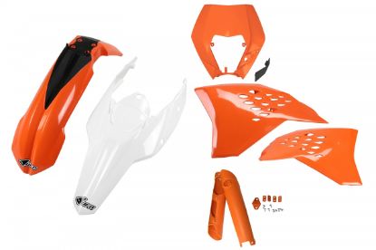 Picture of UFO FULL KIT KTM OEM 11 WITH HEADLIGHT - EXC / EXC-F 2009-2011
