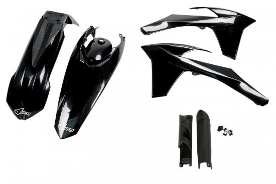 Picture of UFO FULL KIT KTM BLACK - EXC / EXC-F 2012-2013