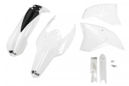 Picture of UFO FULL KIT KTM WHITE - EXC / EXC-F 2009-2011