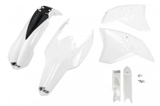 Picture of UFO FULL KIT KTM WHITE - EXC / EXC-F 2009-2011