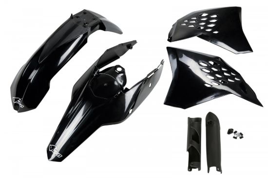 Picture of UFO FULL KIT KTM BLACK - EXC / EXC-F 2009-2011