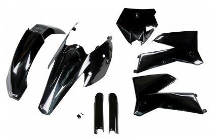 Picture of UFO FULL KIT KTM BLACK - SX / SX-F 2005-2006