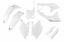 Afbeeldingen van UFO FULL KIT KAWASAKI WHITE - KXF 250 2018-2020