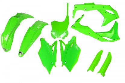Picture of UFO FULL KIT KAWASAKI NEON GREEN - KXF 250 2017-2017